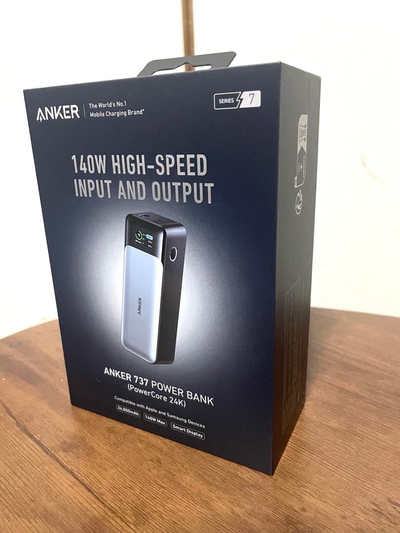 スマホアクセサリー Anker 737 Power Bank (PowerCore 24K)