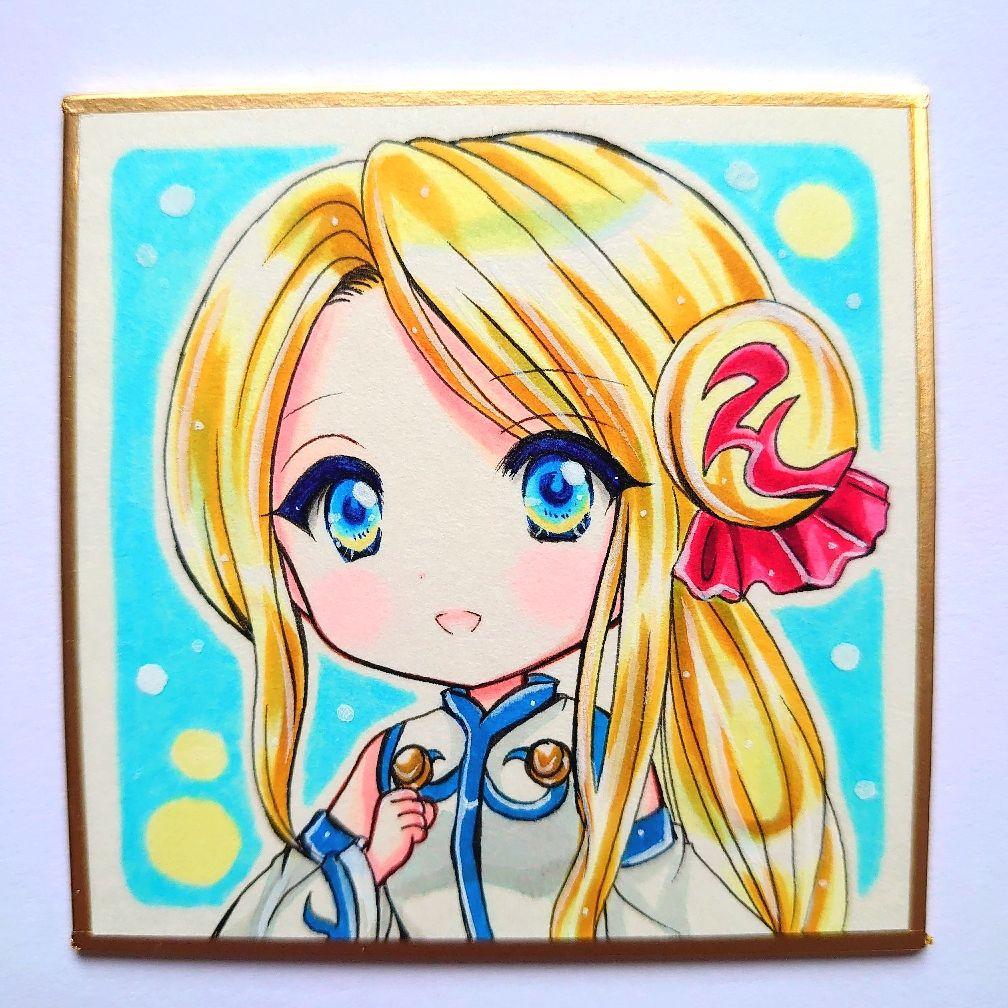 なっちぃ　手描きイラスト