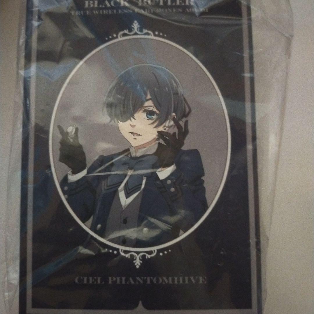 B*i様 ワイヤレスイヤホン ANIMA AOW01「黒執事」コラボ　シエル ボ