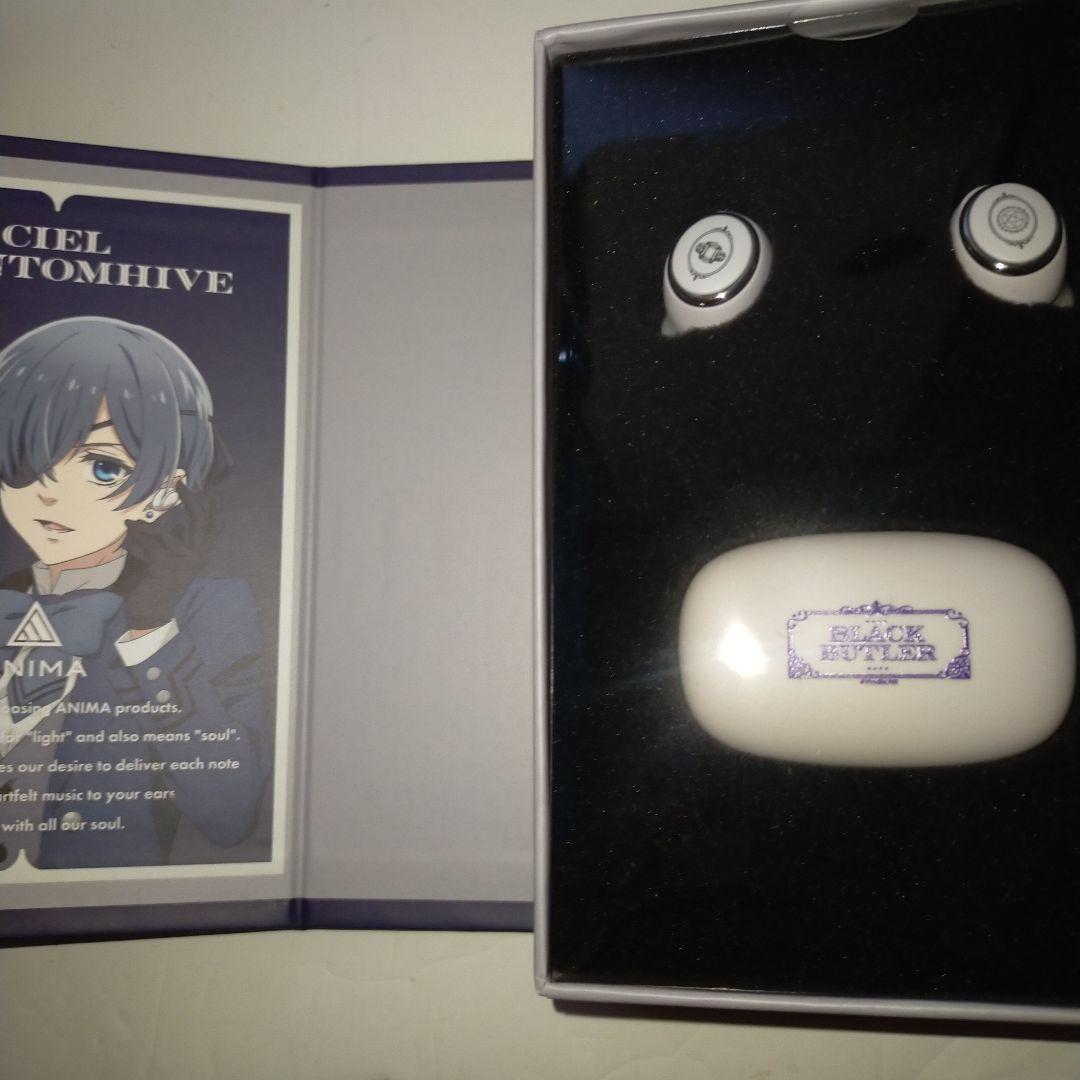 B*i様 ワイヤレスイヤホン ANIMA AOW01「黒執事」コラボ　シエル ボ