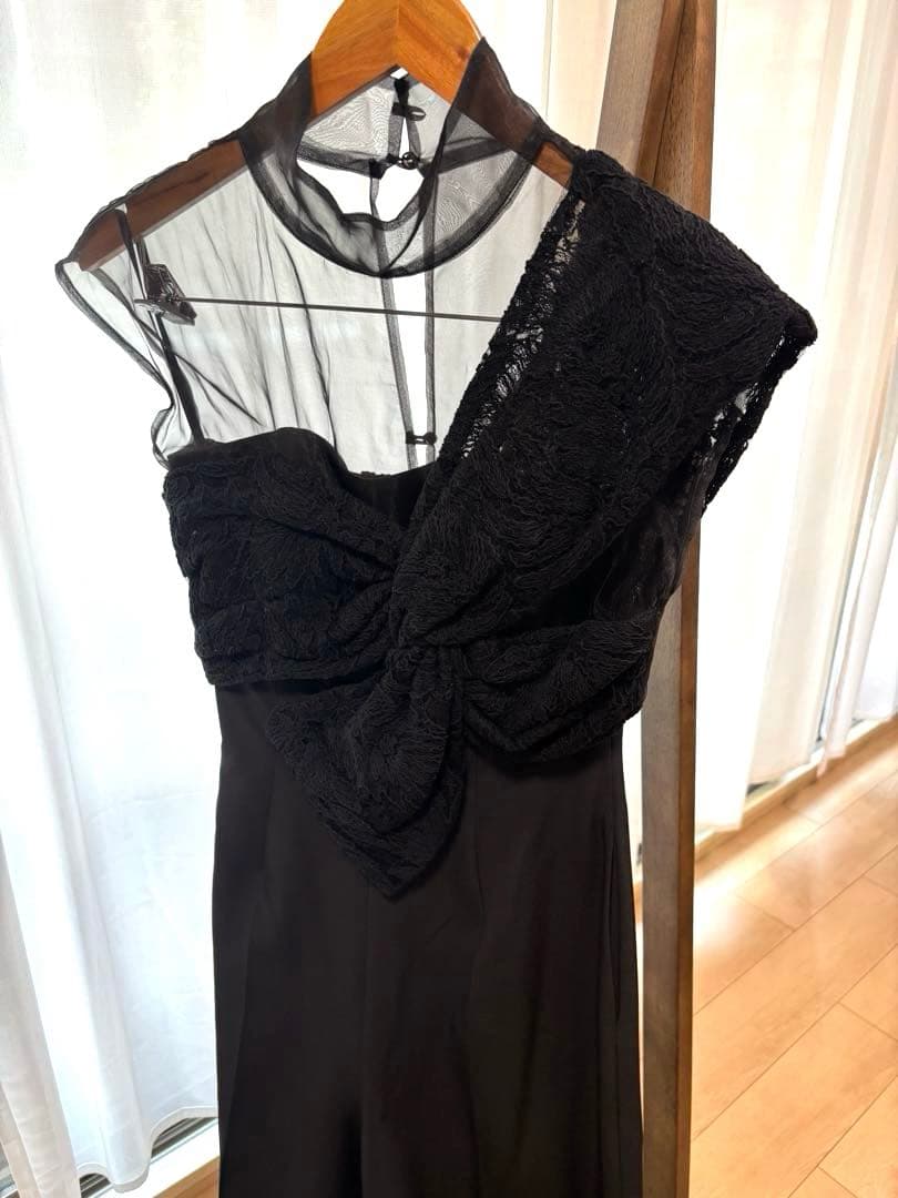 【ayane】LAGUNAMOON エンブロイダリーツイストパンツドレス