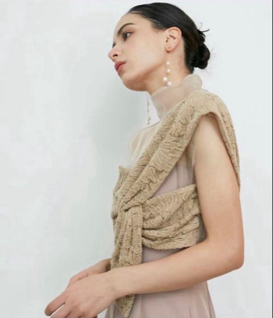 【ayane】LAGUNAMOON エンブロイダリーツイストパンツドレス