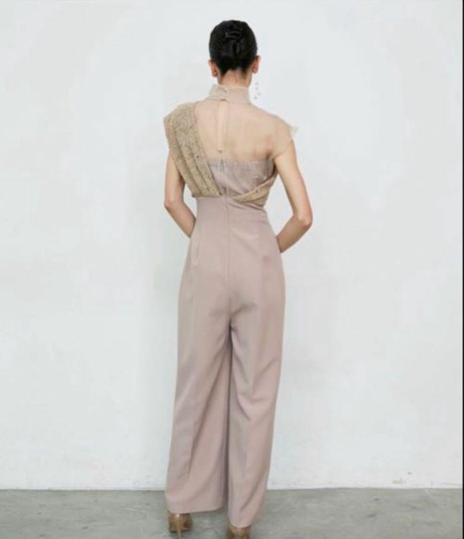 【ayane】LAGUNAMOON エンブロイダリーツイストパンツドレス