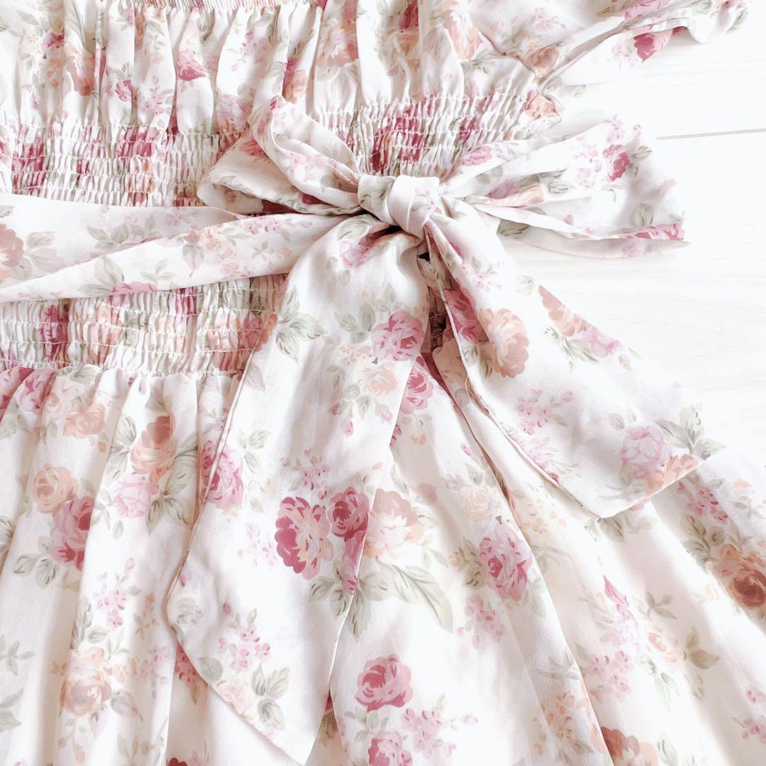 LIZLISA系 フラワープリント チュニック