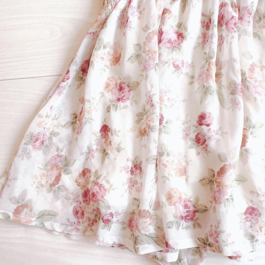 LIZLISA系 フラワープリント チュニック