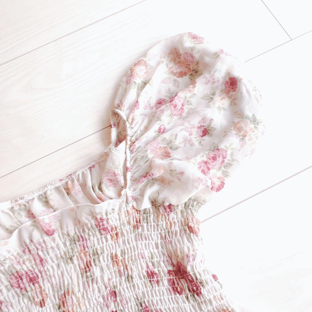 LIZLISA系 フラワープリント チュニック