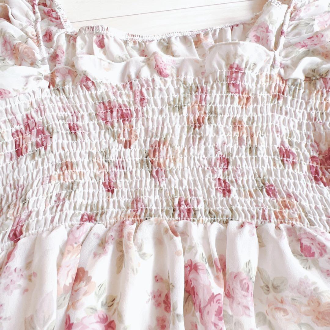 LIZLISA系 フラワープリント チュニック