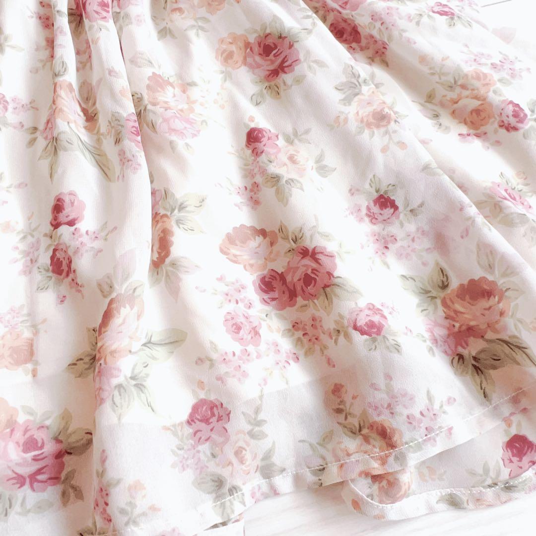 LIZLISA系 フラワープリント チュニック