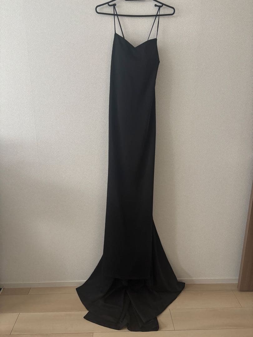 ドレスプロダクション W261BKバッククロス キャミソールドレス