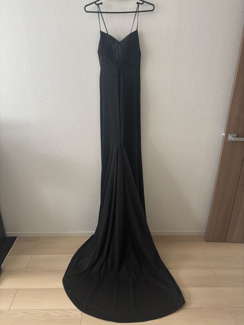 ドレスプロダクション W261BKバッククロス キャミソールドレス