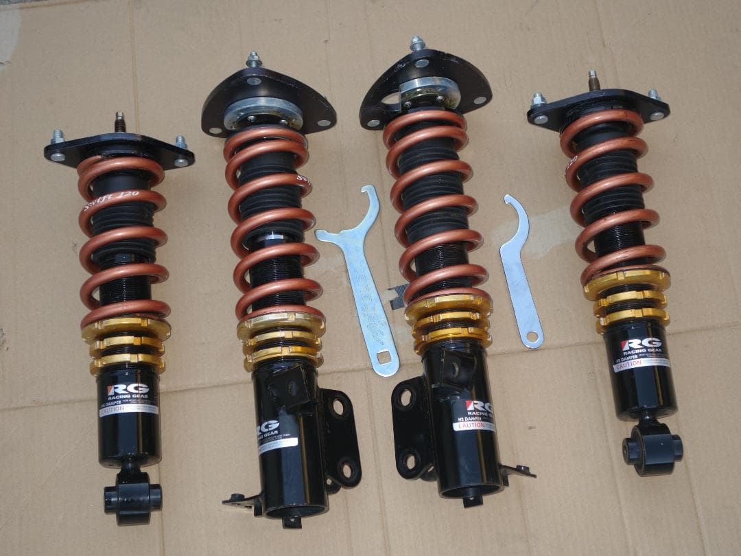 走行小 美品 レーシングギア 車高調 brz zn6 86 zd8 zn8