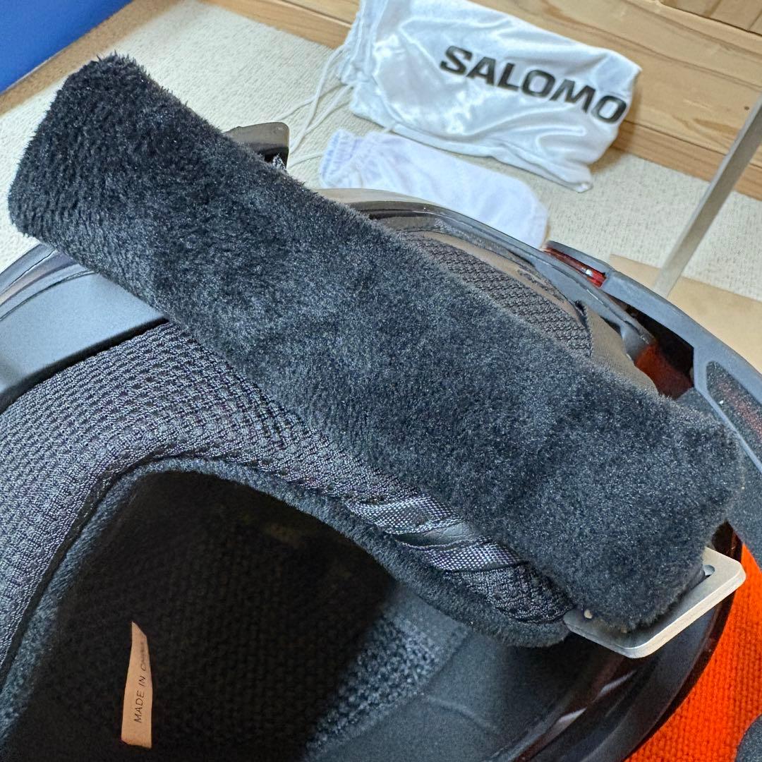 【美品】サロモン ヘルメット PIONEER LT VISOR