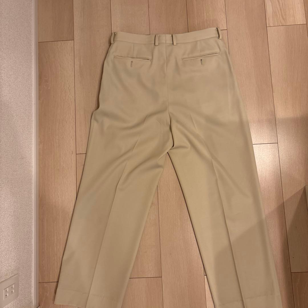 パンツ AURALEE LIGHT WOOL MAX GABARDINE TWOtuck