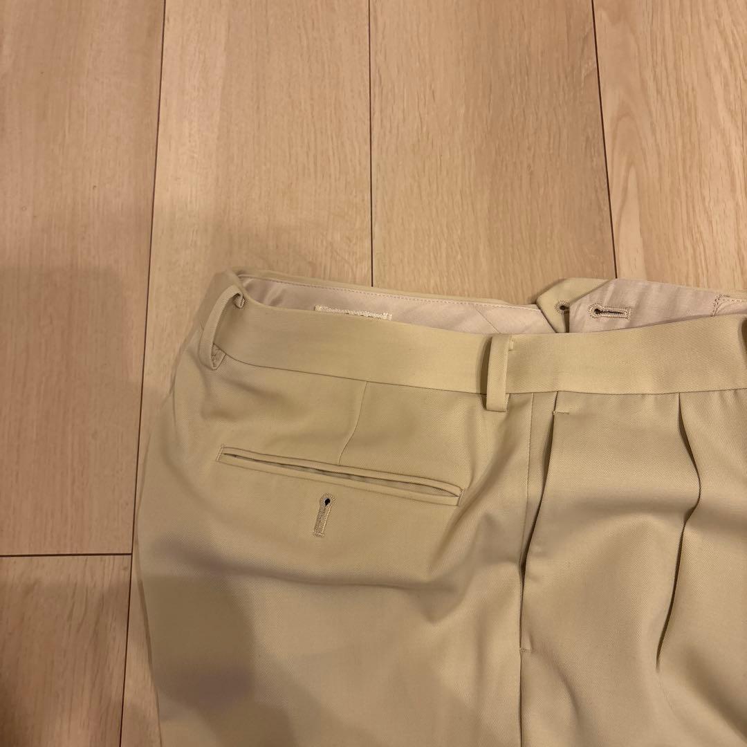 パンツ AURALEE LIGHT WOOL MAX GABARDINE TWOtuck