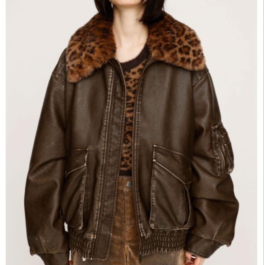 SLY WASHED PUFFER BZ ウォッシュド パッファー ブルゾン冬服