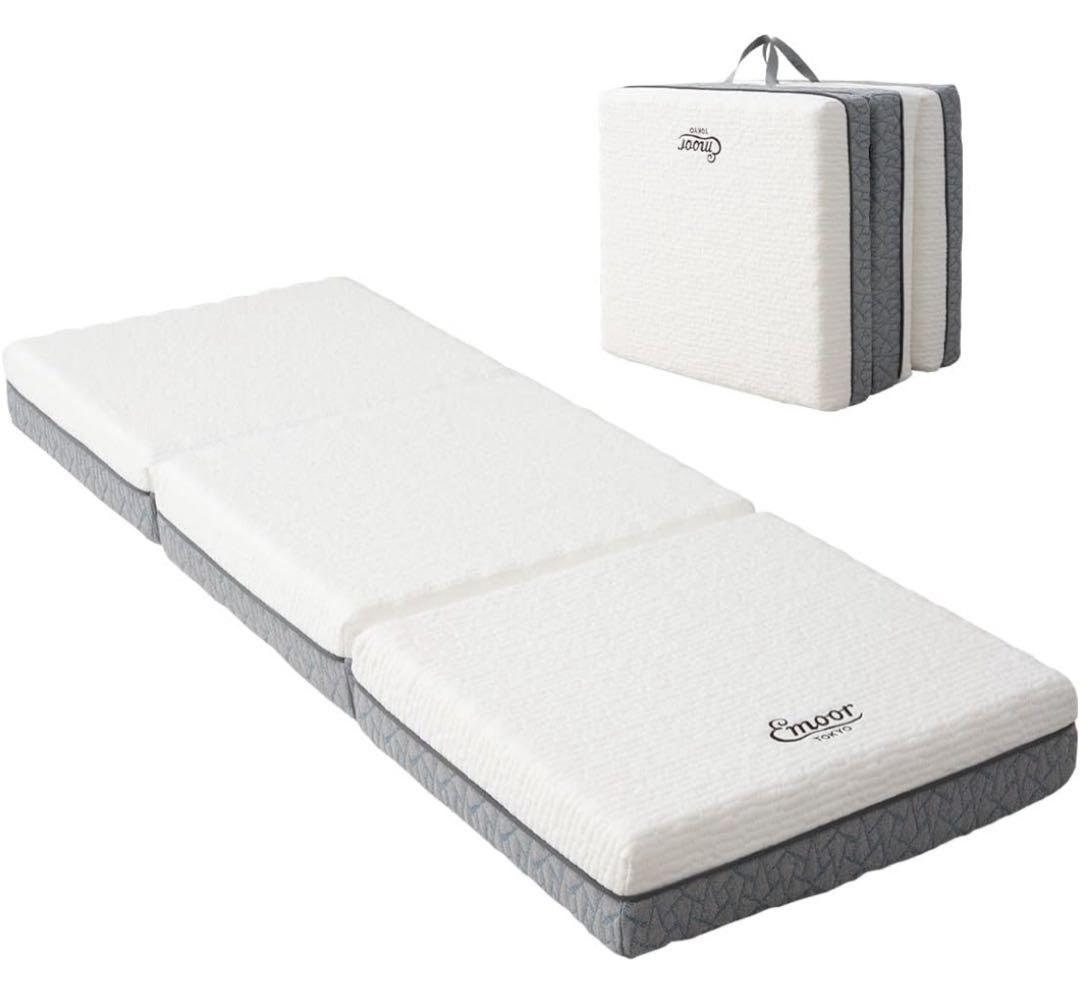エムール プレミアム マットレス コンパクトショートサイズ 折り畳み 約15㎝