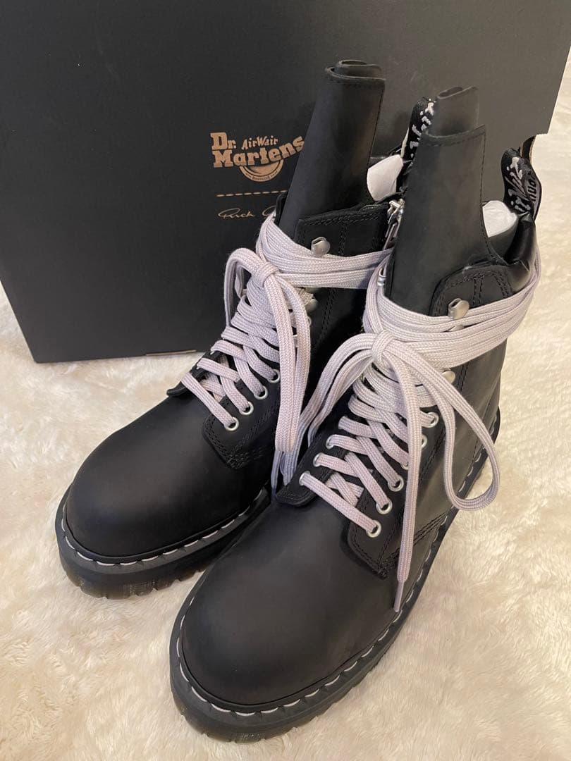 新品正規品【Rick Owens × Dr. Martens】STEEL TOE