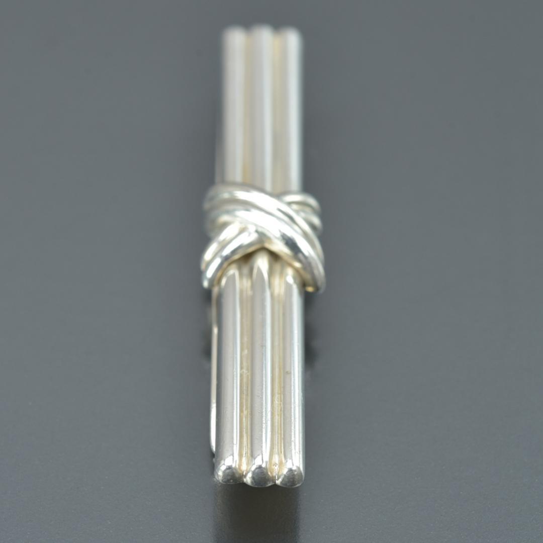 新品仕上げ◇ティファニー シグネチャークロス ネクタイピン SV925 スーツ