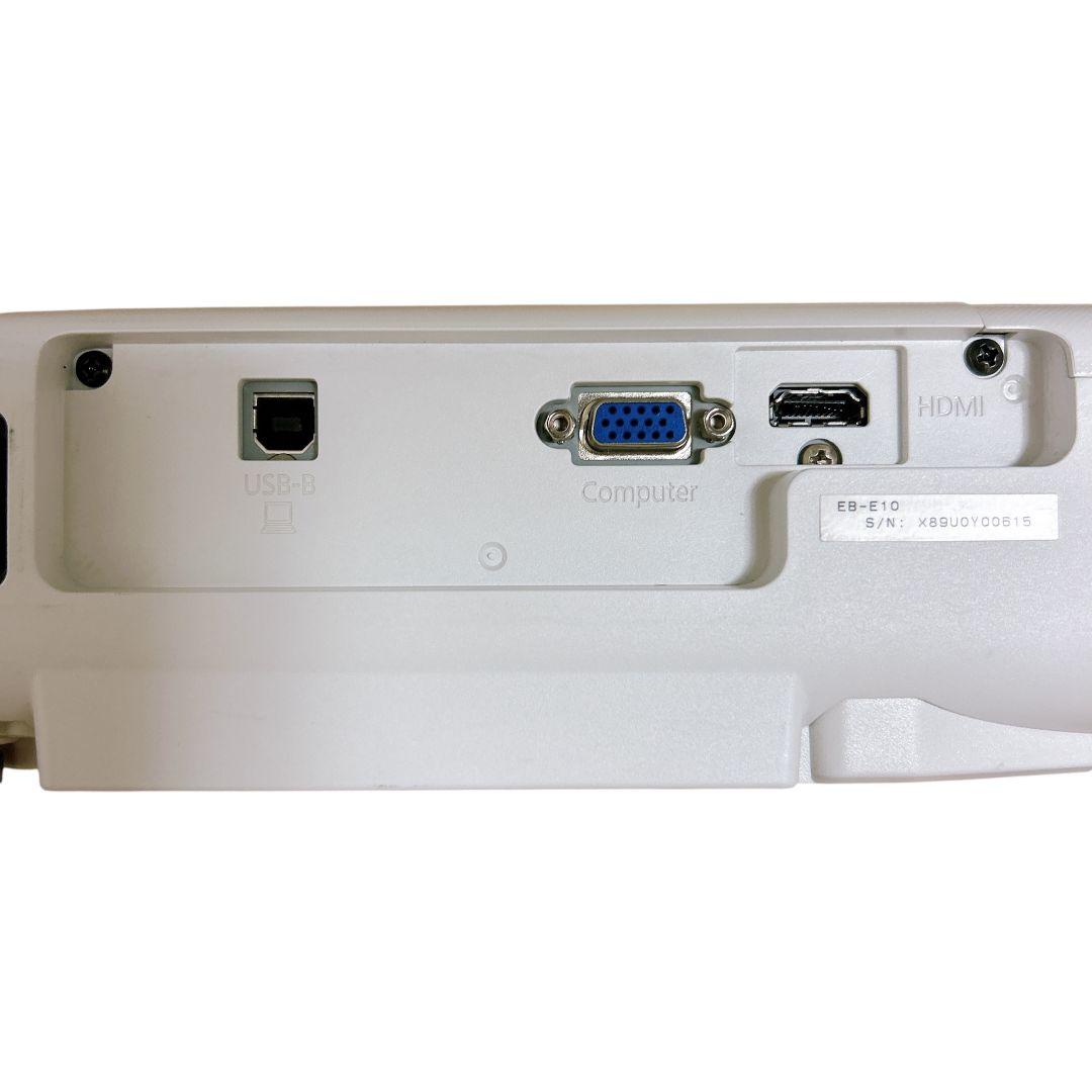 【美品】 EPSON プロジェクター EB-E10 本体 D-subケーブル