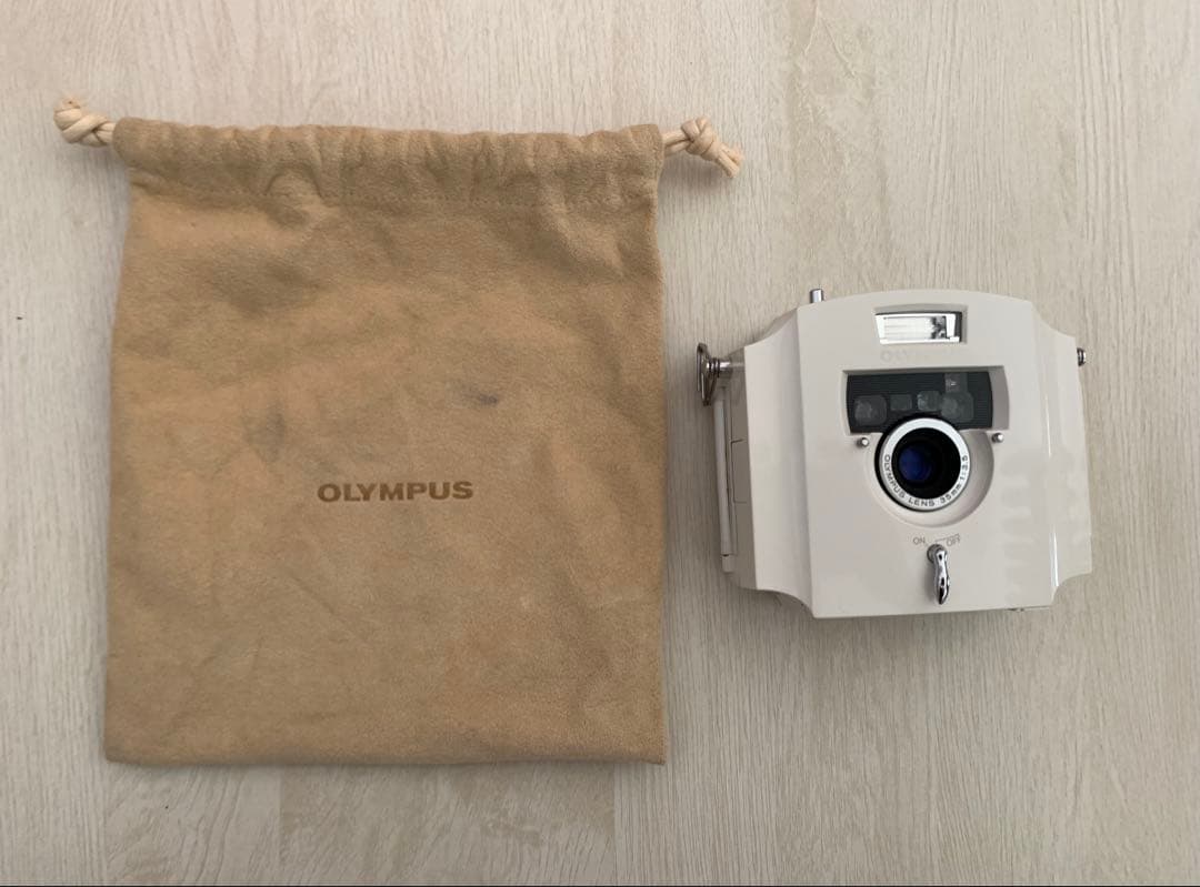 OLYMPUS Ecru コンパクトカメラ エクリュ 専用ケース付き 限定品