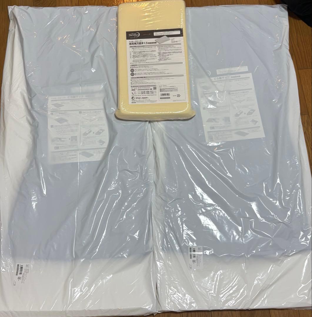 トゥルースリーパーごろ寝マット×2 低反発万能まくら