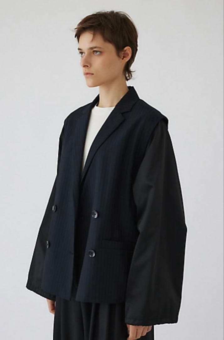 タグ付RIM.ARKリムアークCombination w-breasted JK