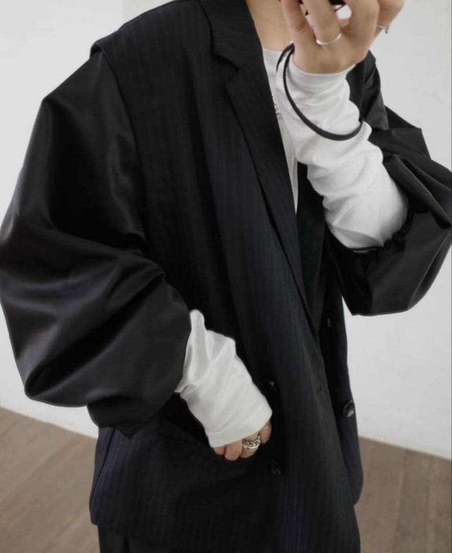 タグ付RIM.ARKリムアークCombination w-breasted JK