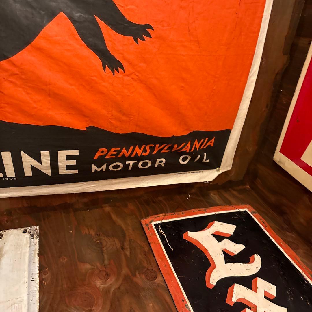 Sinclair Mobiline バナー　ビンテージ　firestone