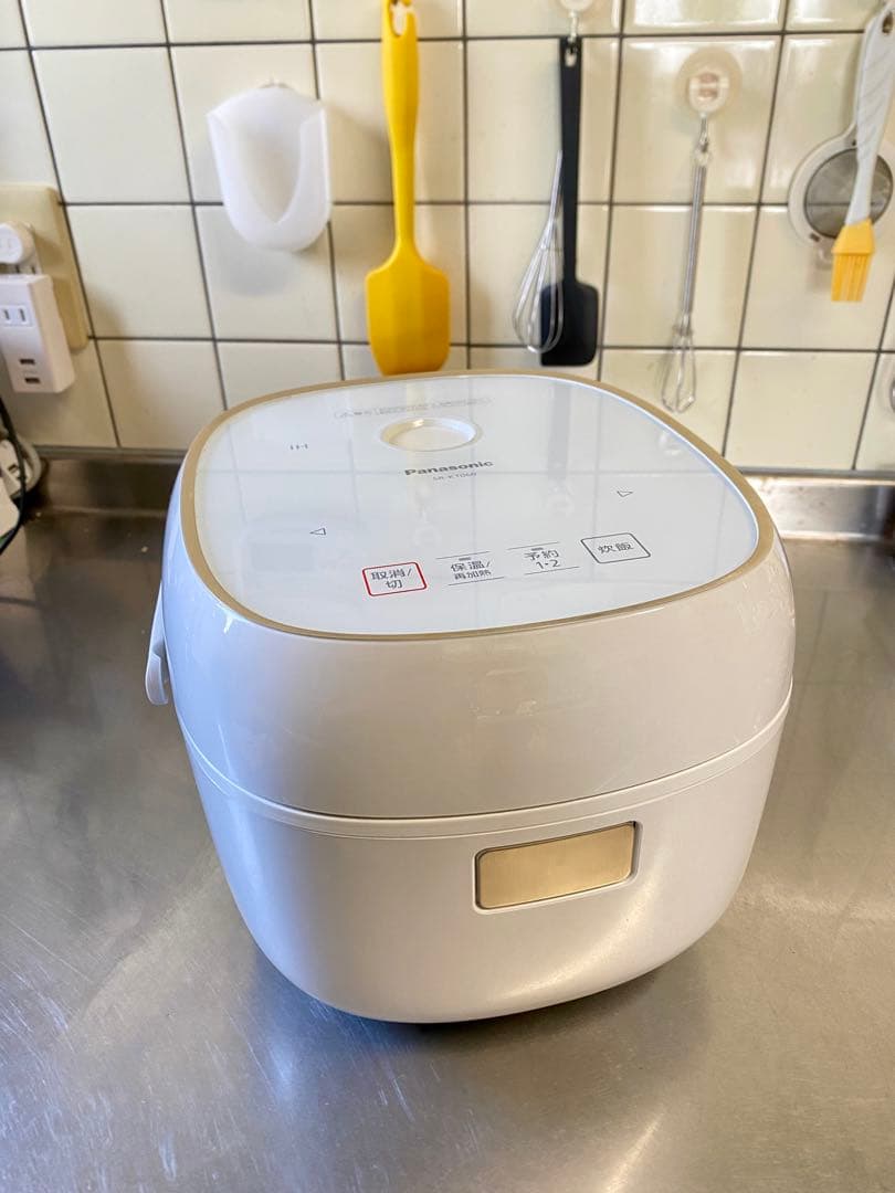 超美品Panasonic SR-KT060 IHジャー炊飯器3.5合備長炭釜