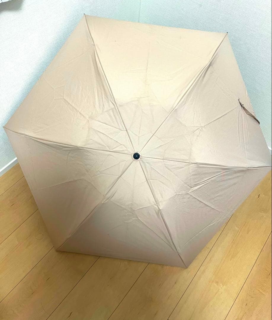 【正規品】サンバリア100 折りたたみ日傘　3段折　ピンク