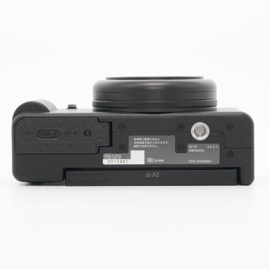 ほぼ新品 SONY ソニー ZV-1F ブラック　メーカー保証アリ