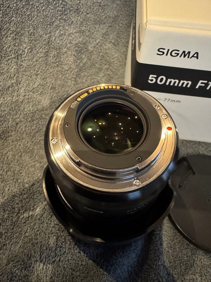 ほぼ未使用シグマ50mm F1.4 DG Art キャノン用