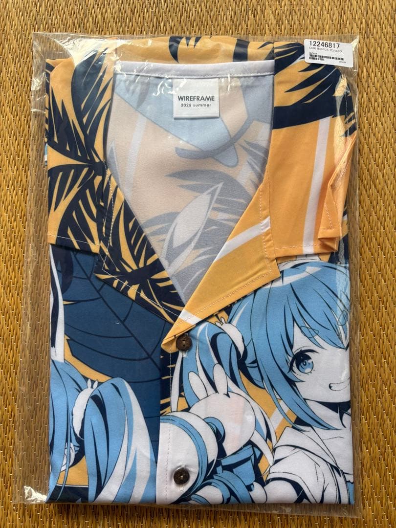 C106 憂姫はぐれ 兎田ぺこら アロハシャツ コミケ