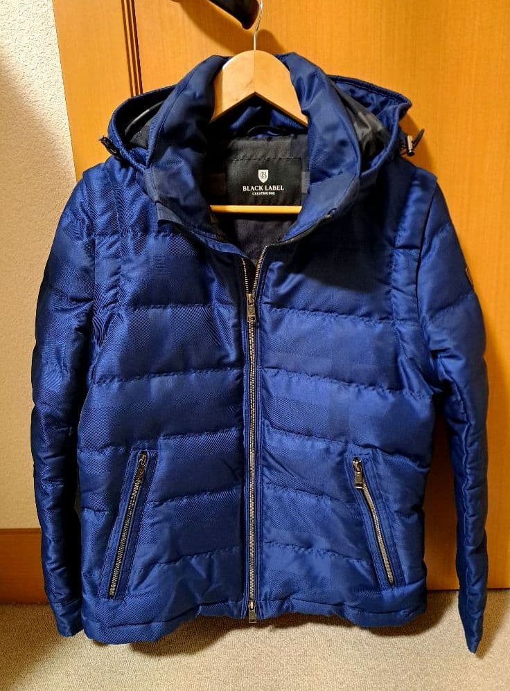 クロさん専用　シャドーチェックダウン　ブラックレーベルクレストブリッジ