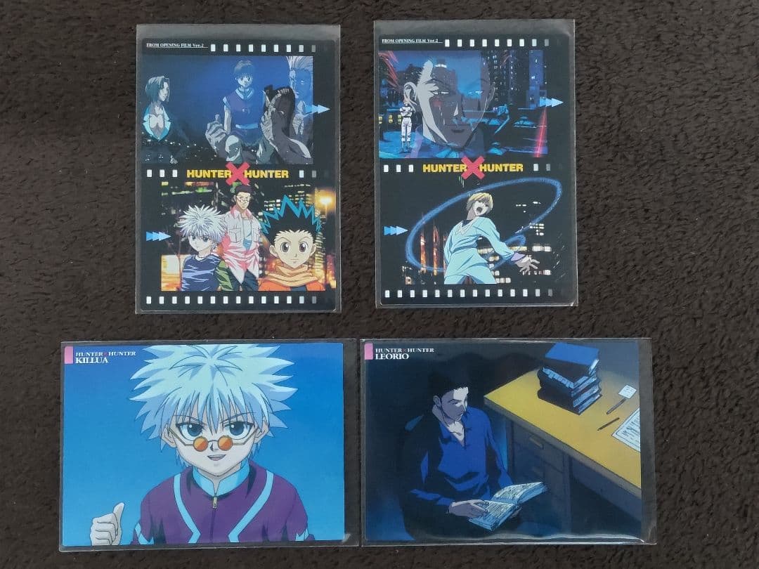 HUNTER×HUNTER カードダスマスターズ ４枚セット