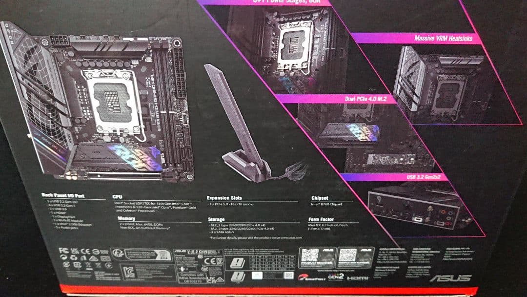 core i3 12100f + MINI-ITXマザーボード セット