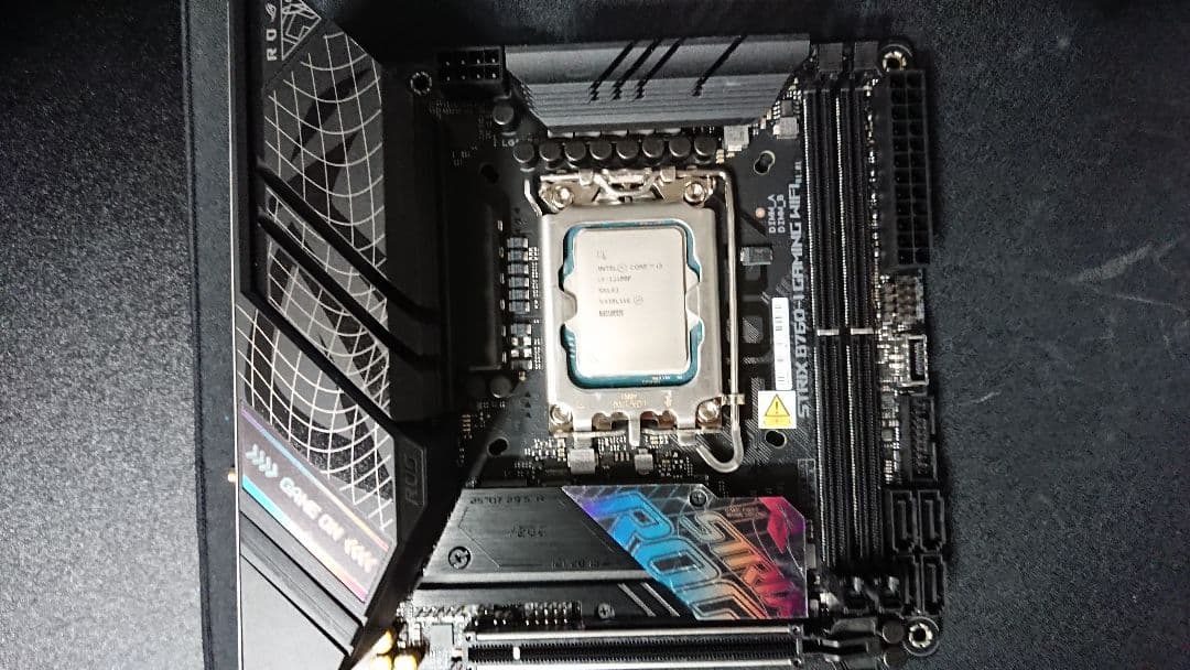 core i3 12100f + MINI-ITXマザーボード セット