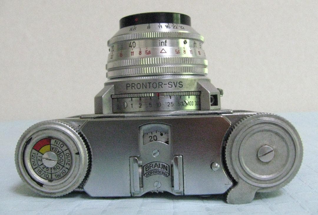 ★BRAUN Paxette II パクセッテ 1:5.6/85レンズ着脱式