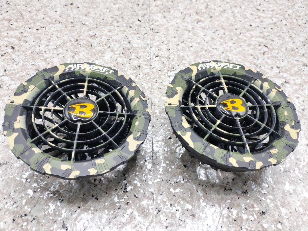 2024年モデル22V バートルエアークラフト　ファンバッテリーセット