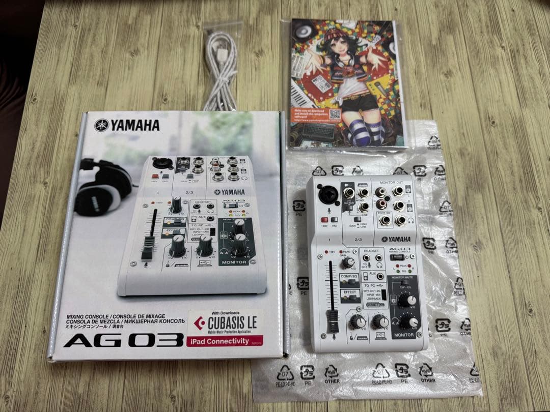 超美品　付属品完品　動作確認済Yamaha AG03 オーディオインターフェイス