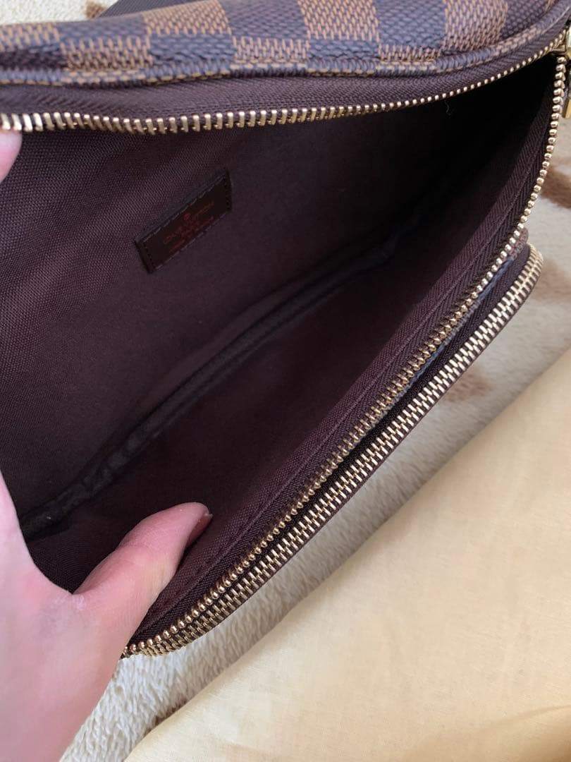 LOUIS VUITTON ダミエ バムバック　ウェストポーチ