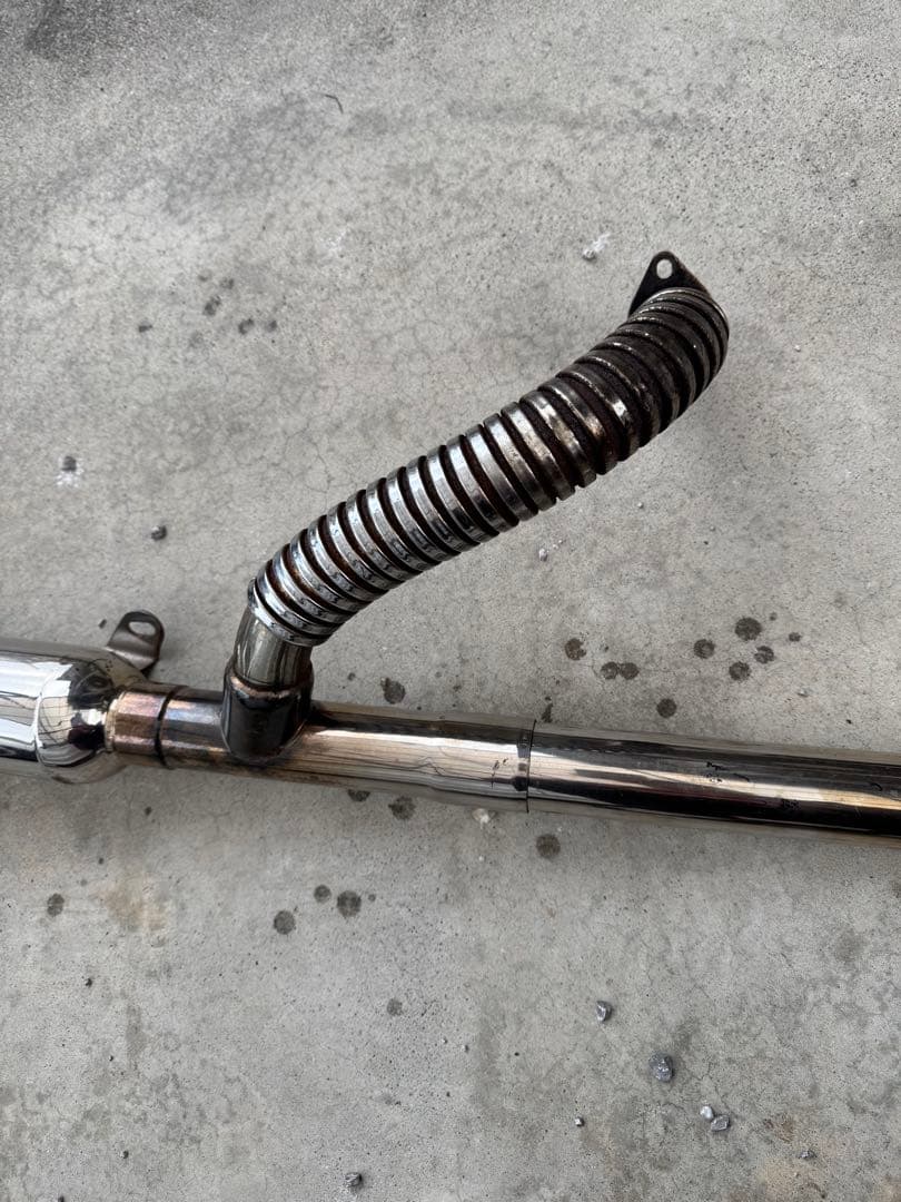 ドラッグスター400クラシック2in1マフラー