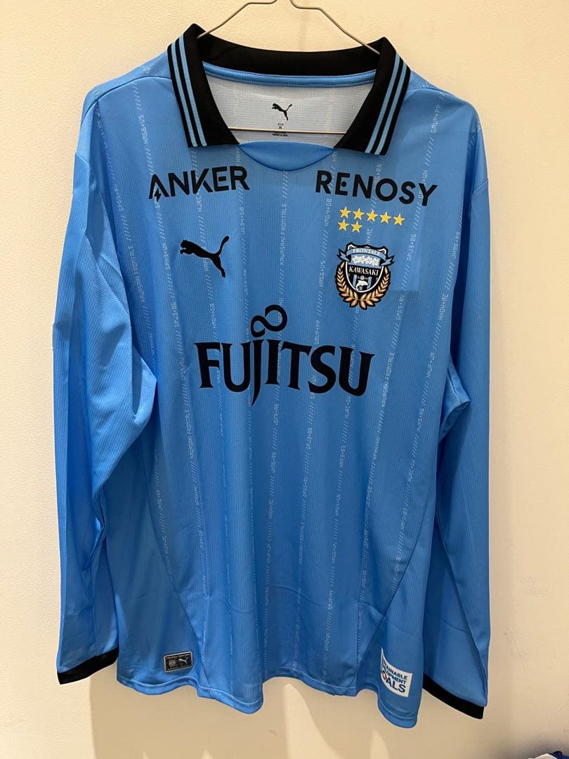 川崎フロンターレ 2025 長袖ユニフォーム 3XLサイズ 国内正規品