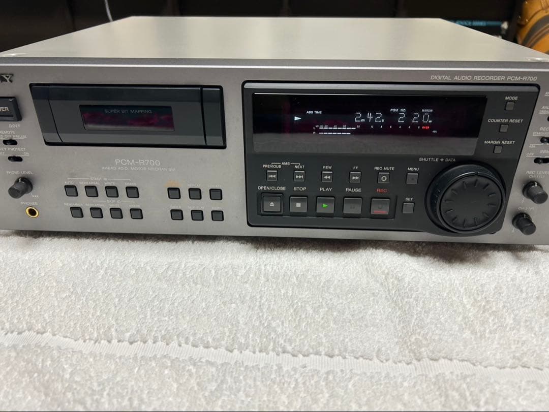 【完動品DATデッキ】SONY PCM-R700