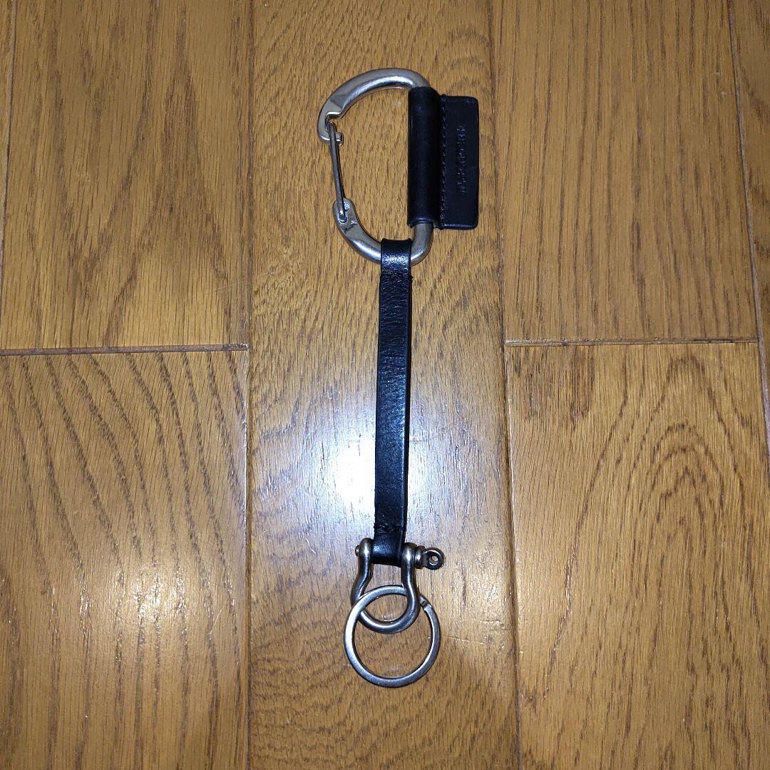JIL SANDER+ カラビナ付きレザーキーホルダー