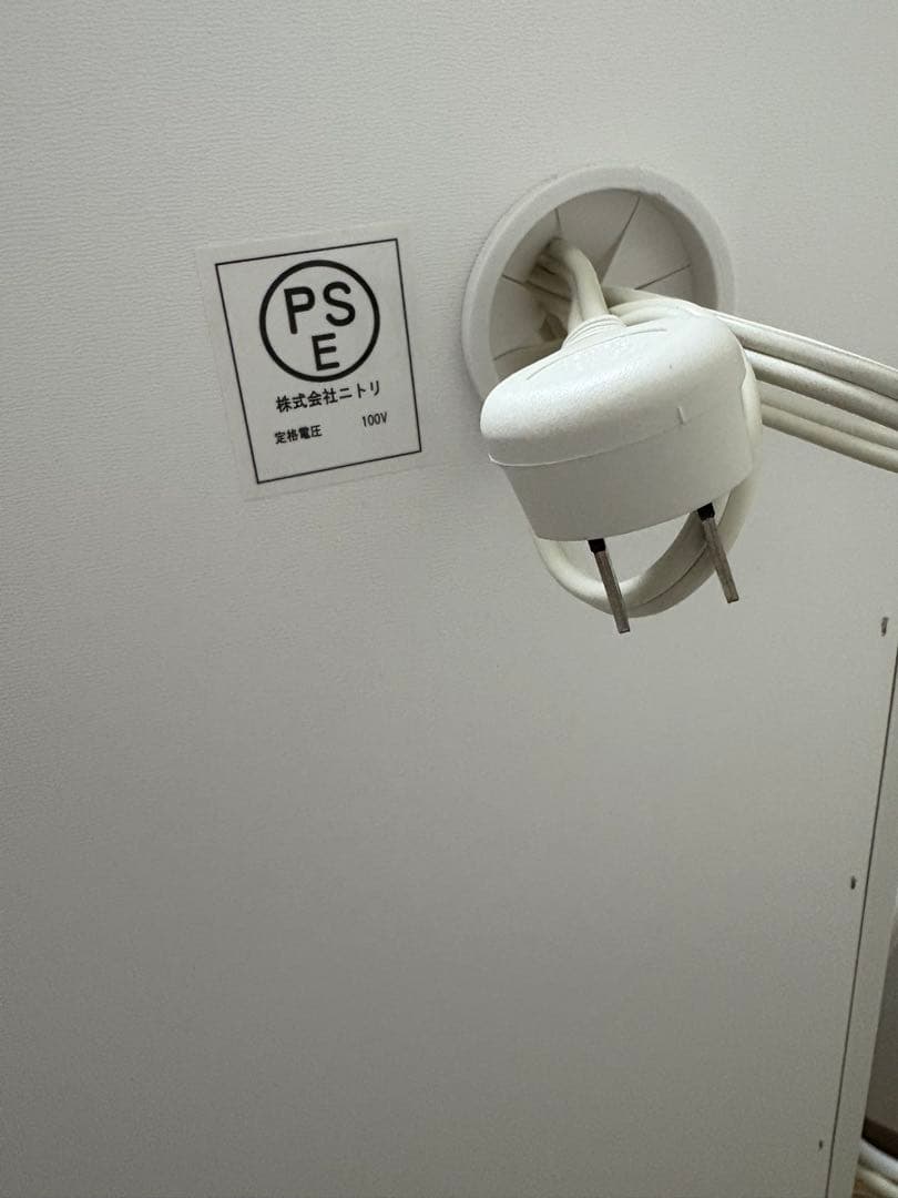 ［ニトリ］ミドルレンジボード　(エトナ80MRB WH )キッチン収納・食器棚