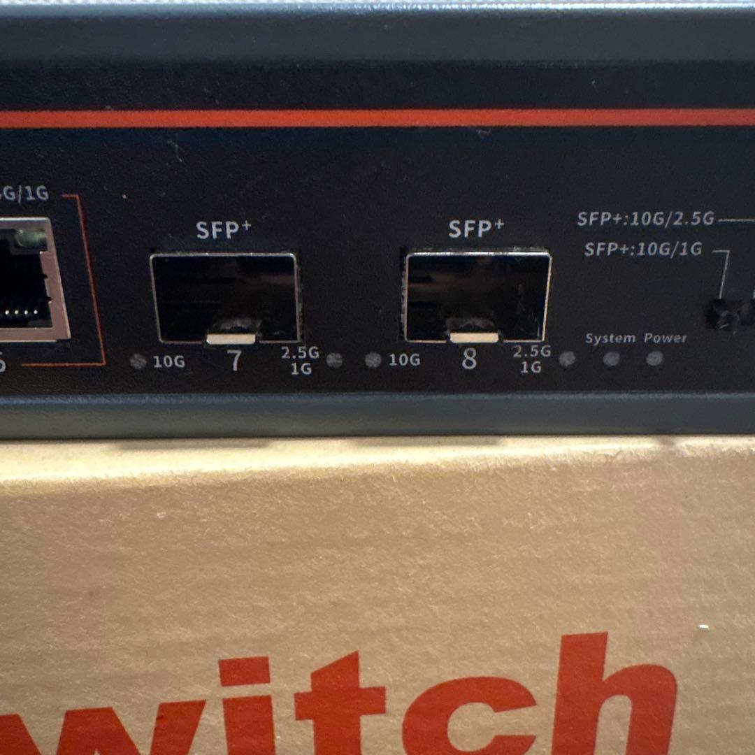 FOXNEO 10gbps スイッチングハブ ハブ ８ポート