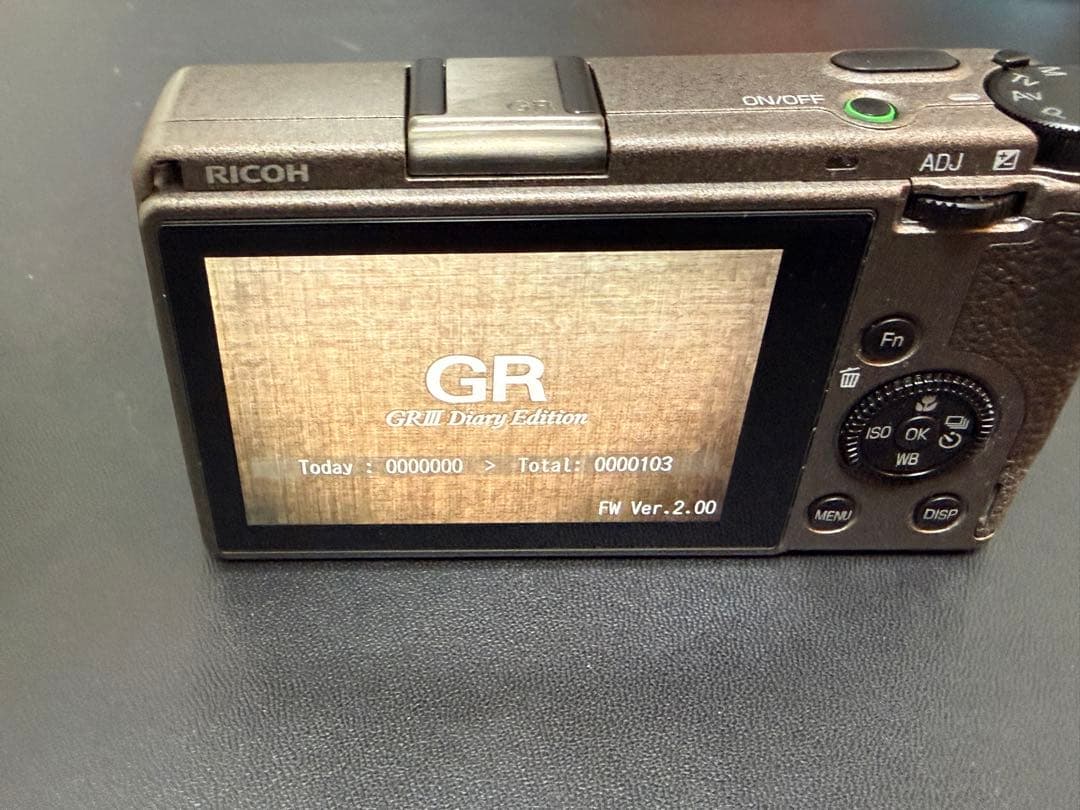 【美品103shot】RICOH GR Ⅲ Diary Edition