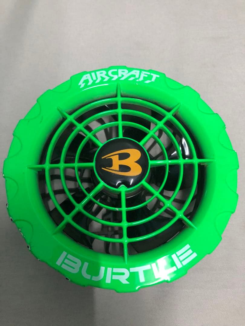BURTLE AIRCRAFT 空調服ファン 2個セット グリーン