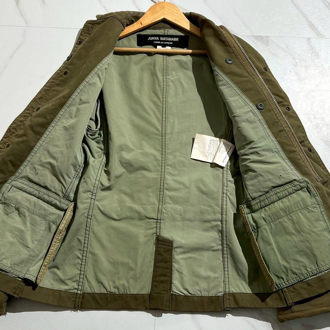 【レア】ジュンヤワタナベコムデギャルソン　ミリタリージャケット Y2K M